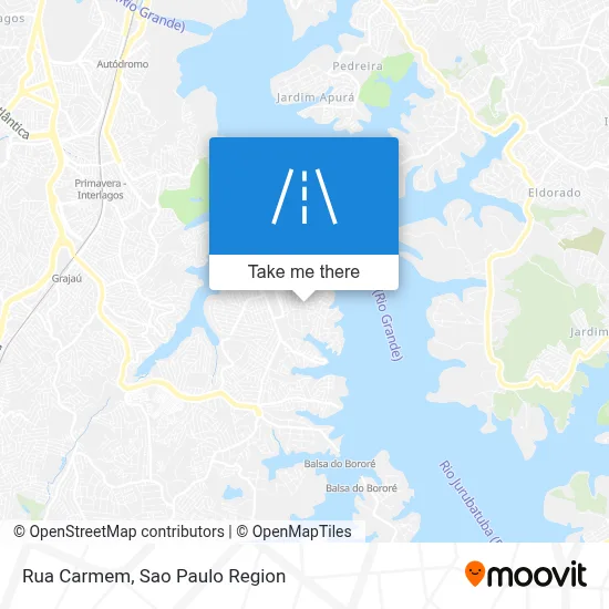 Rua Carmem map