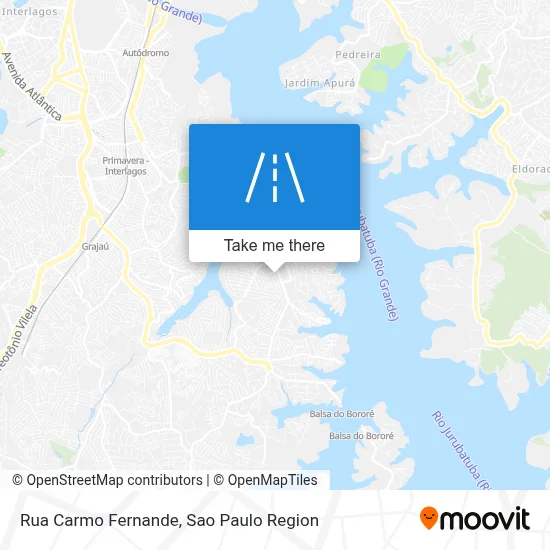 Rua Carmo Fernande map