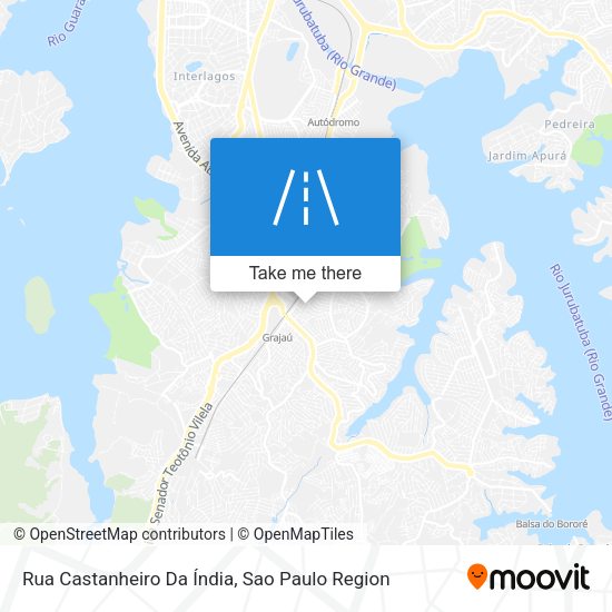 Rua Castanheiro Da Índia map