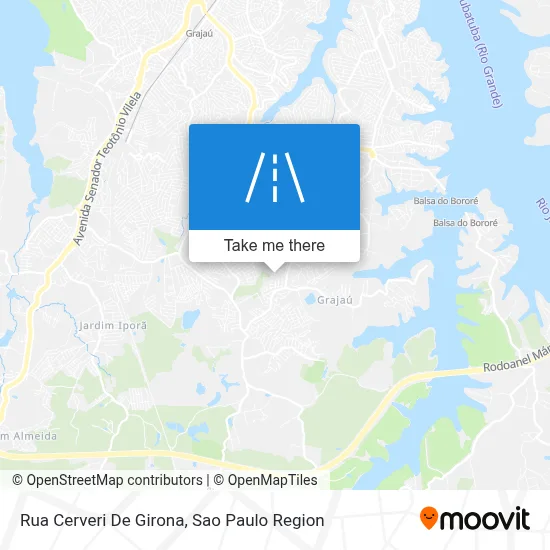 Rua Cerveri De Girona map