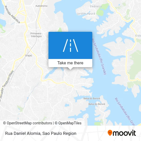 Rua Daniel Alomia map