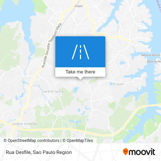 Rua Desfile map