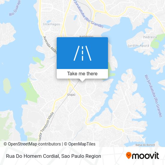 Rua Do Homem Cordial map