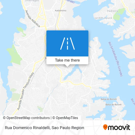 Rua Domenico Rinaldelli map
