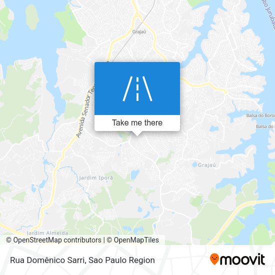 Rua Domênico Sarri map