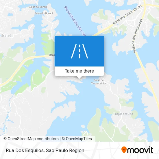 Rua Dos Esquilos map