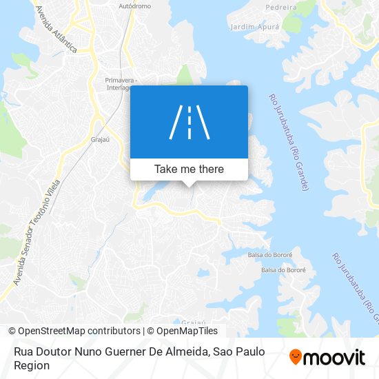 Rua Doutor Nuno Guerner De Almeida map