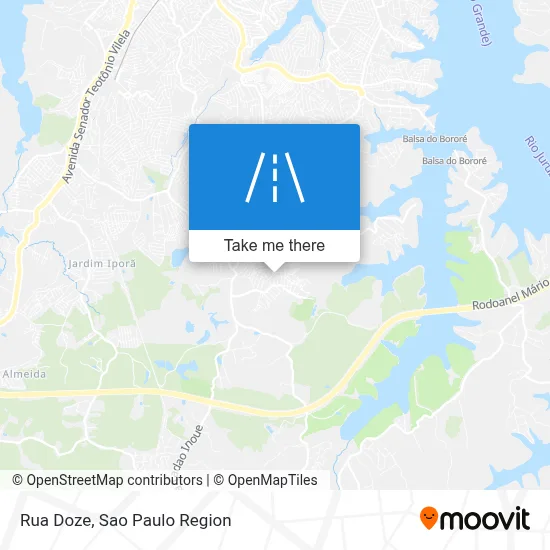 Rua Doze map
