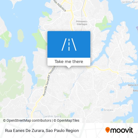 Mapa Rua Eanes De Zurara