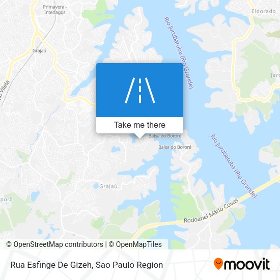 Rua Esfinge De Gizeh map