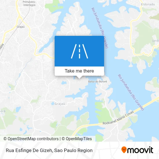 Rua Esfinge De Gizeh map