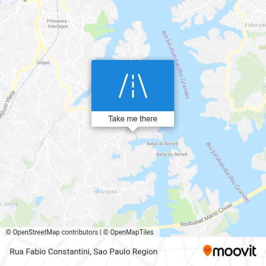 Rua Fabio Constantini map