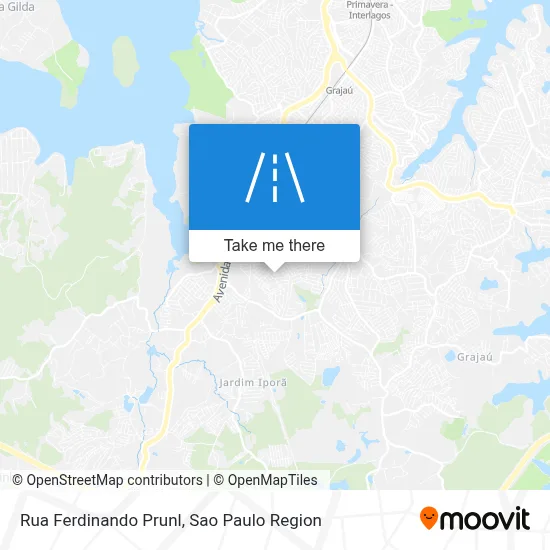 Rua Ferdinando Prunl map