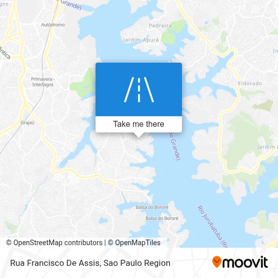 Rua Francisco De Assis map