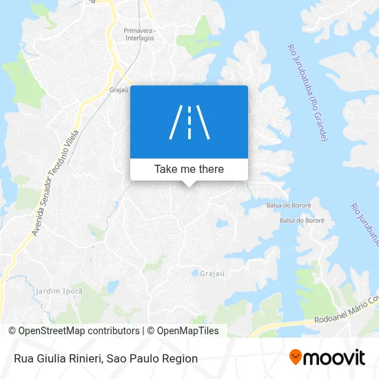 Rua Giulia Rinieri map