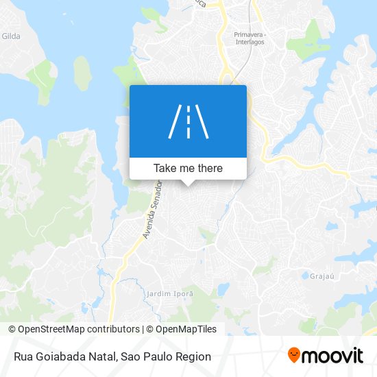 Mapa Rua Goiabada Natal