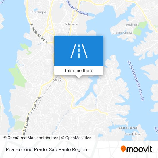 Rua Honório Prado map