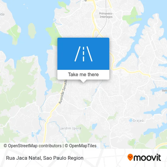 Rua Jaca Natal map