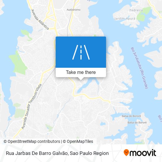 Rua Jarbas De Barro Galvão map