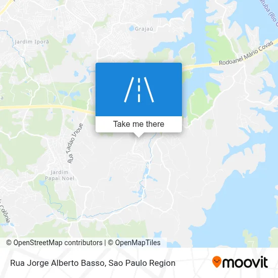 Rua Jorge Alberto Basso map