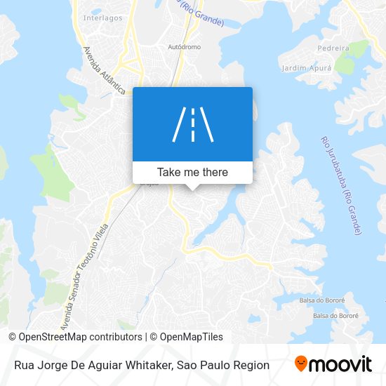 Rua Jorge De Aguiar Whitaker map