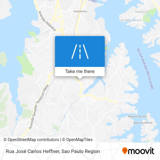 Rua José Carlos Heffner map