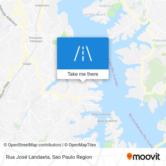 Rua José Landaeta map