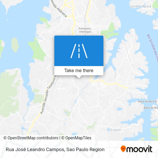 Rua José Leandro Campos map