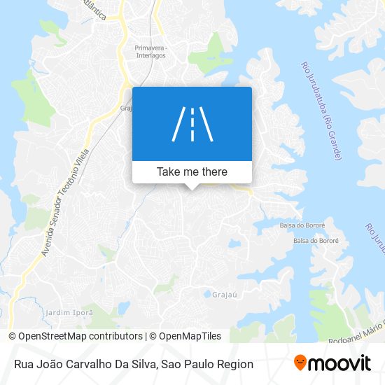 Rua João Carvalho Da Silva map