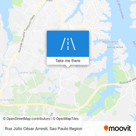 Rua Júlio César Arresti map