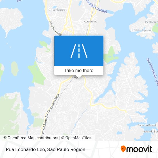 Rua Leonardo Léo map