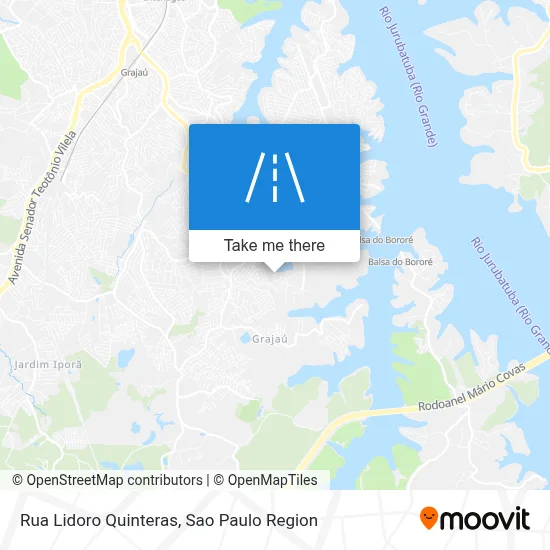 Rua Lidoro Quinteras map