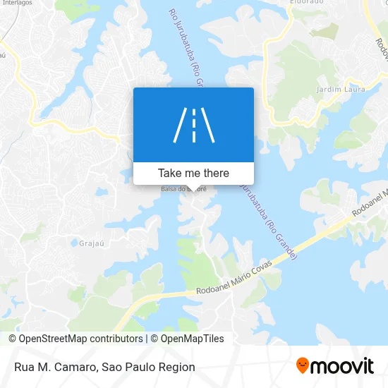 Rua M. Camaro map