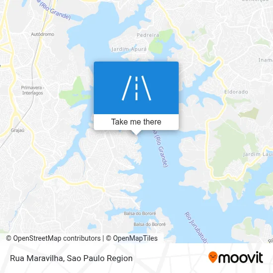 Rua Maravilha map