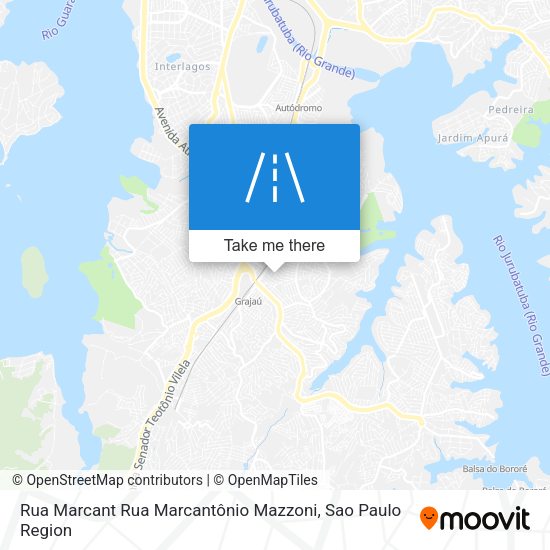 Rua Marcant Rua Marcantônio Mazzoni map