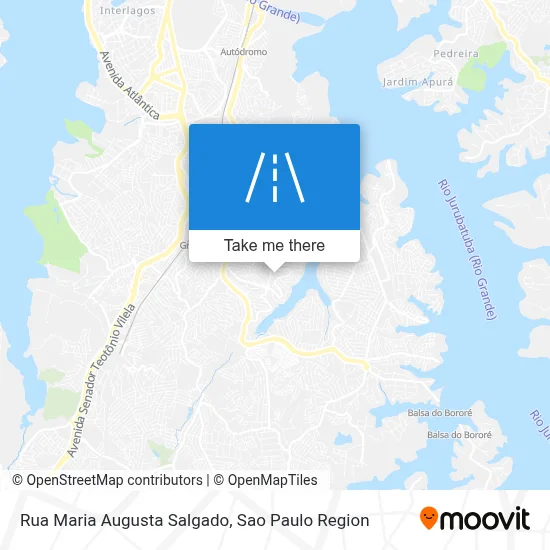 Rua Maria Augusta Salgado map