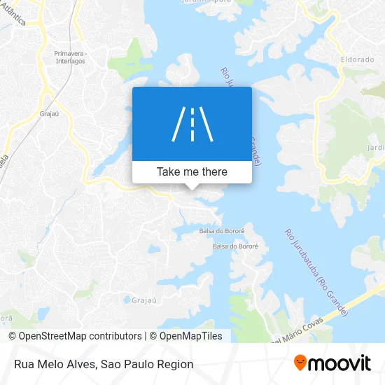 Rua Melo Alves map