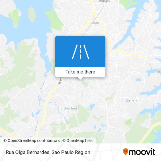 Rua Olga Bernardes map