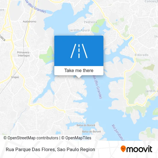 Rua Parque Das Flores map