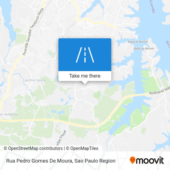 Rua Pedro Gomes De Moura map