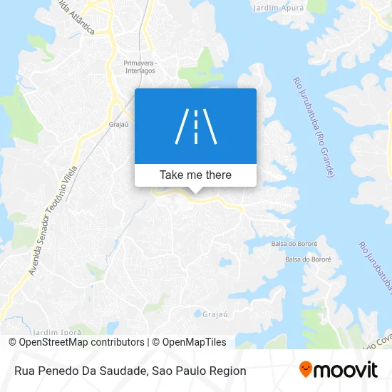 Rua Penedo Da Saudade map