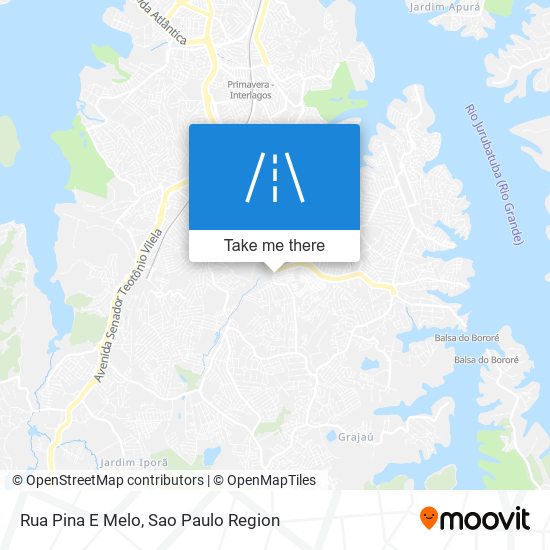 Rua Pina E Melo map