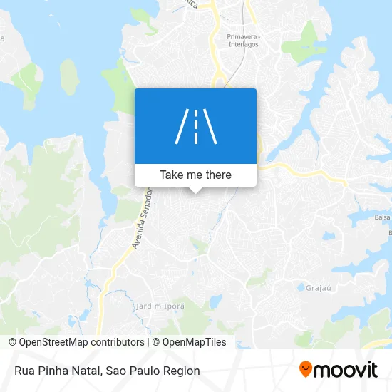 Rua Pinha Natal map