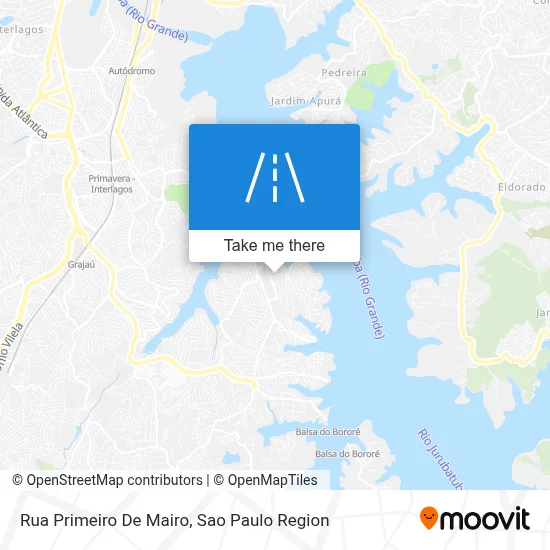 Rua Primeiro De Mairo map