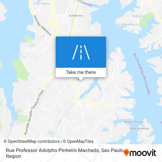 Rua Professor Adolpho Pinheiro Machado map