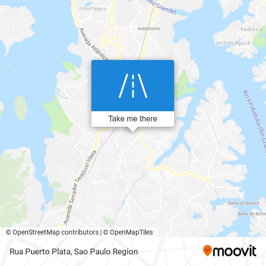 Mapa Rua Puerto Plata