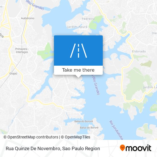 Mapa Rua Quinze De Novembro