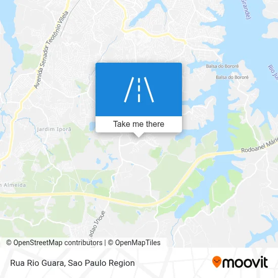 Rua Rio Guara map