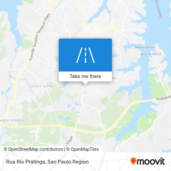 Rua Rio Pratinga map