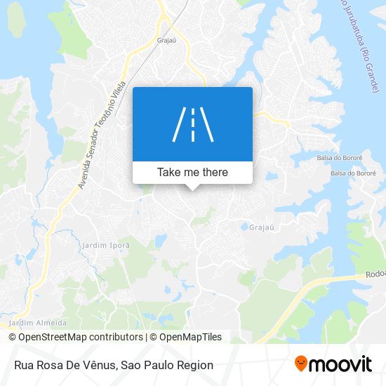 Rua Rosa De Vênus map